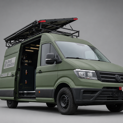 Mobile unified workshop for the Ratel UGV