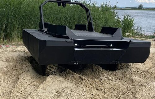 Ratel X вчиться плавати: ми розробляємо НРК-амфібію
